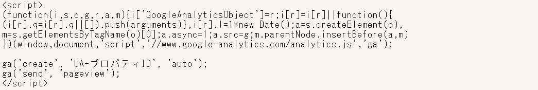 Universal-analyticsタグ