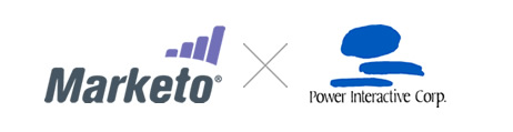 Marketo X Power Interactive Corp.　ロゴ
